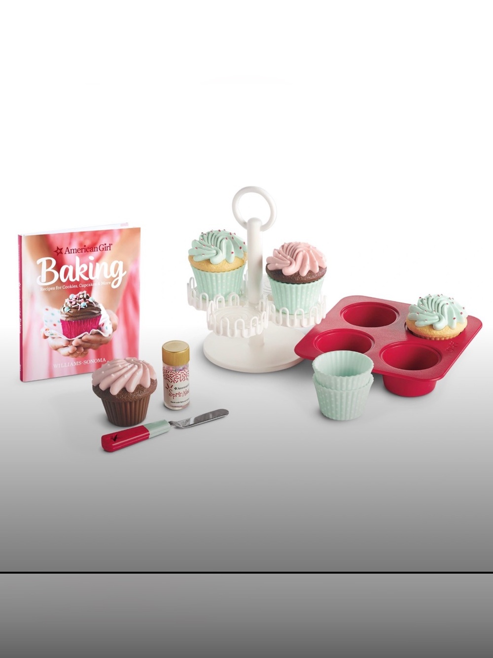 American Girl Williams-Sonoma Cupcake Set